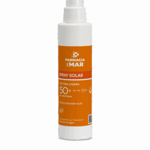 Spray solar de alta protección de textura ultraligera y rápida absorción que combate el fotoenvejecimiento.