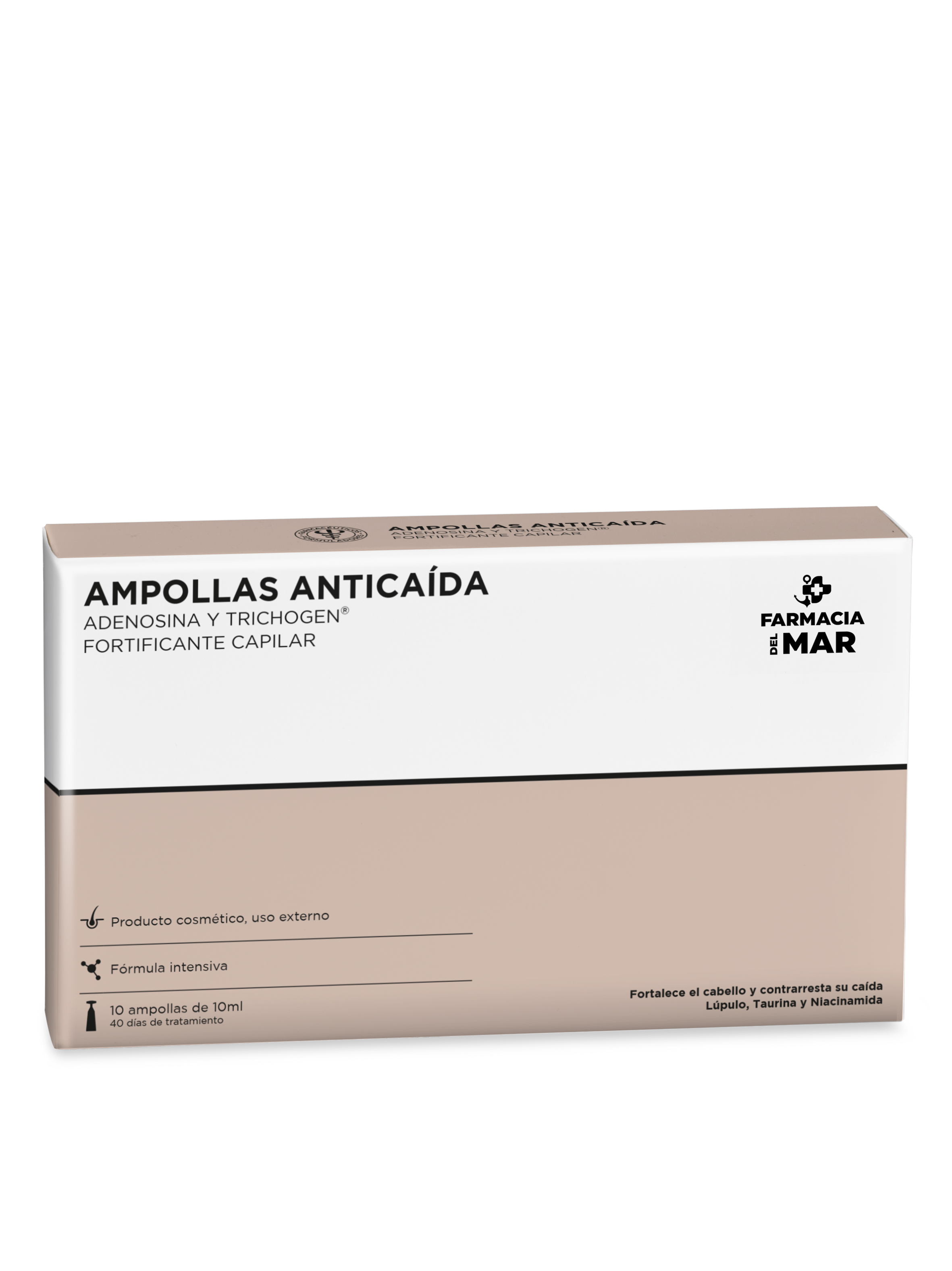 Ampollas formuladas con activos que reducen la caída capilar y nutren el cabello haciendo que crezca fuerte y sano.