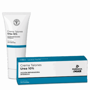 Crema a base de urea que nutre talones secos y agrietados dejando una piel suave e hidratada.