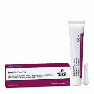 Crema rectal para uso externo e interno con aplicador