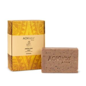 aoklabs jabon oro lino exfoliante
