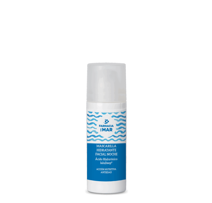 Mascarilla hidratante con ácido hialurónico que calma e hidrata la piel de manera intensiva
