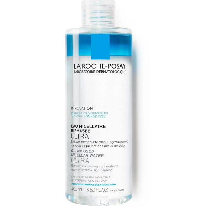 la roche posay agua micelar bifasica 400ml