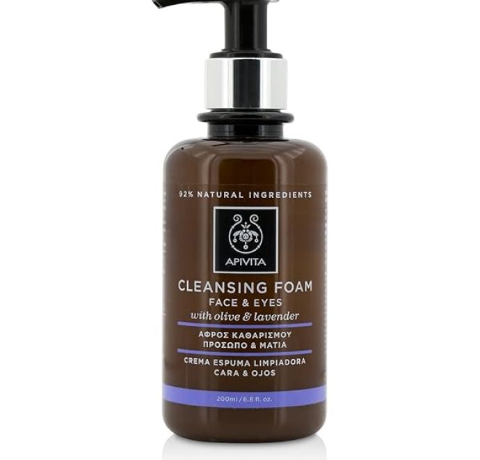 limpiador violeta apivita 200