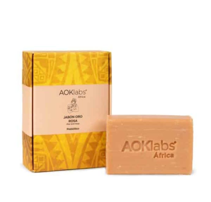 AOKLABS JABON ORO ROSA PREBIOTICO