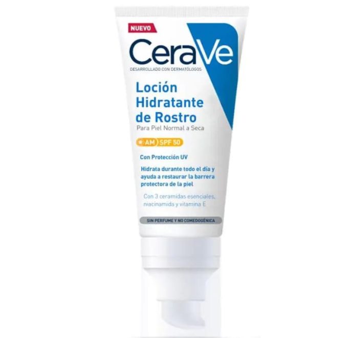 CERAVE LOCION ROSTRO SPF 50 52ML