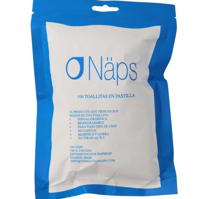 NAPS TOALLITAS 100 UND