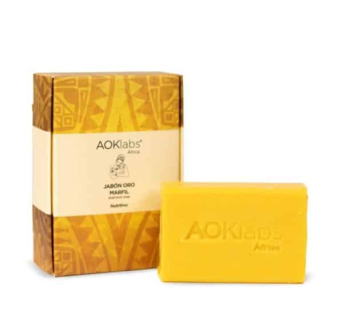 aoklabs jabon oro marfil nutritivo