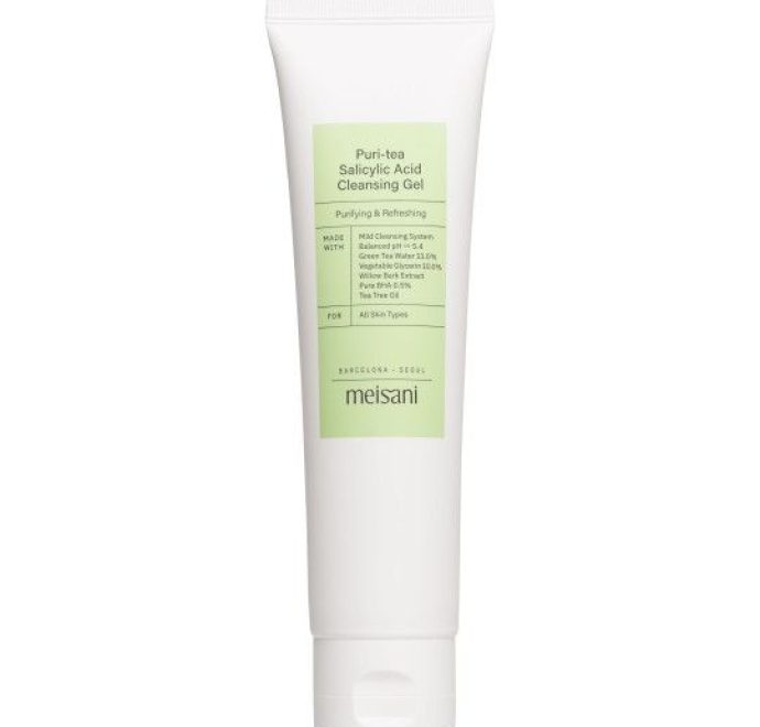 meisani puri tea saliciclico gel limpiador