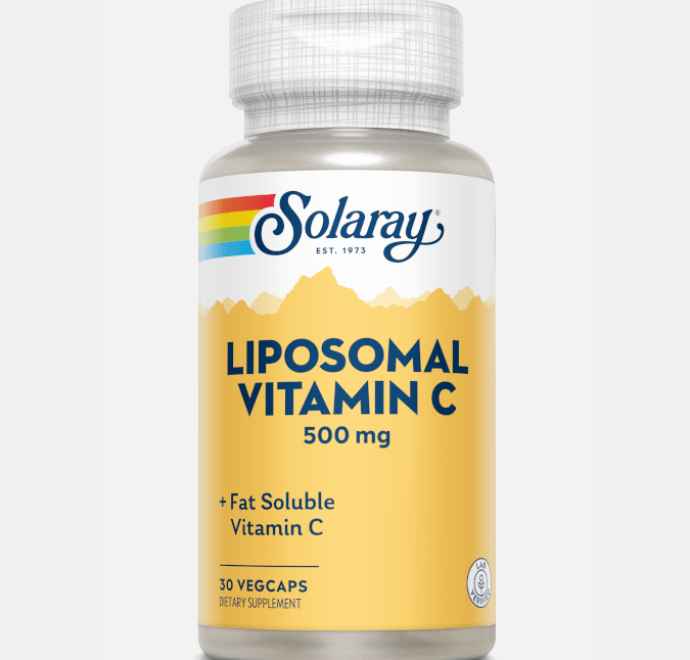 solaray vitamina c liposomal 30 vegcasp